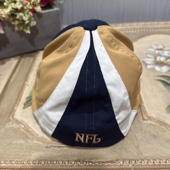 Rare Vintage NFL St. Louis Rams Fitted Cap Hat Blue Tan - Picture 15 of 16